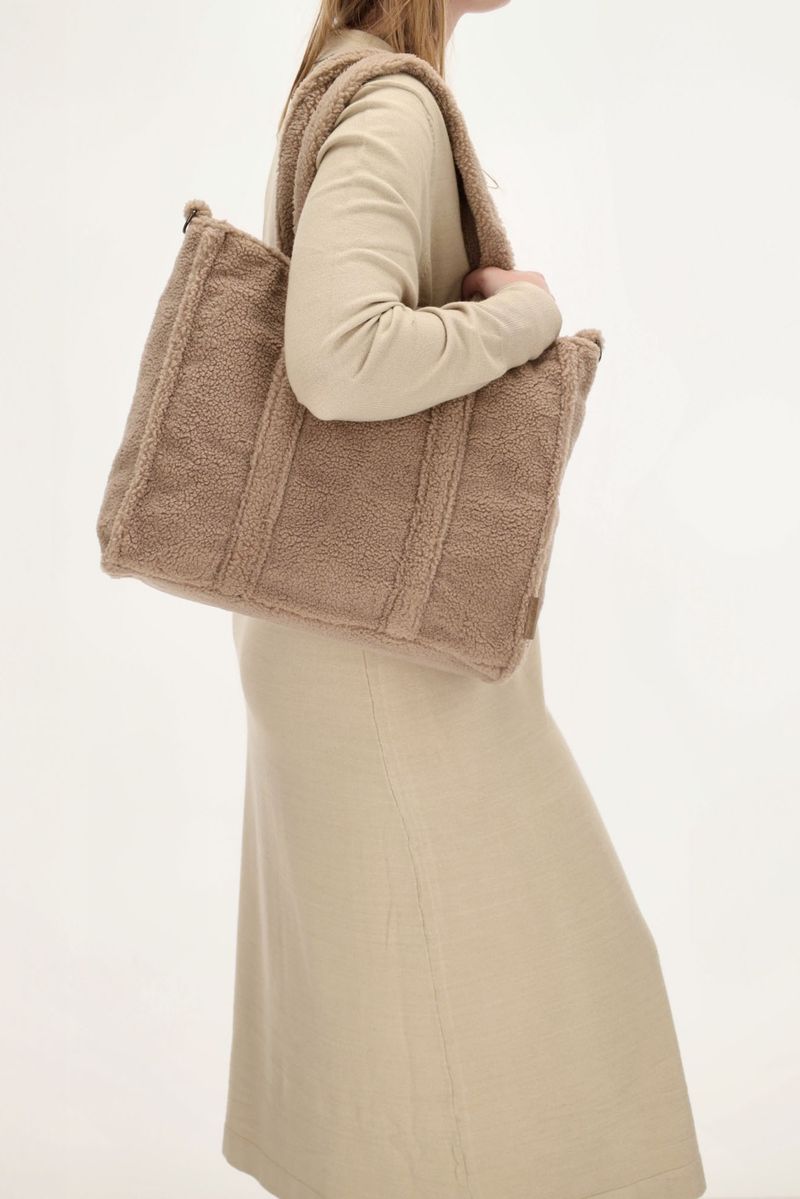 Beagles Tas Taupe Dames