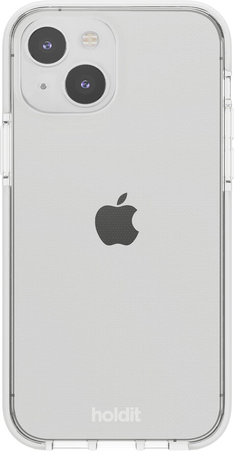 HoldIt Seethru Case iPhone 15 White Hvid