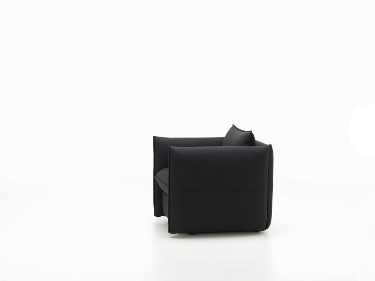 Vitra Mariposa Club fauteuil Credo 08 zwart