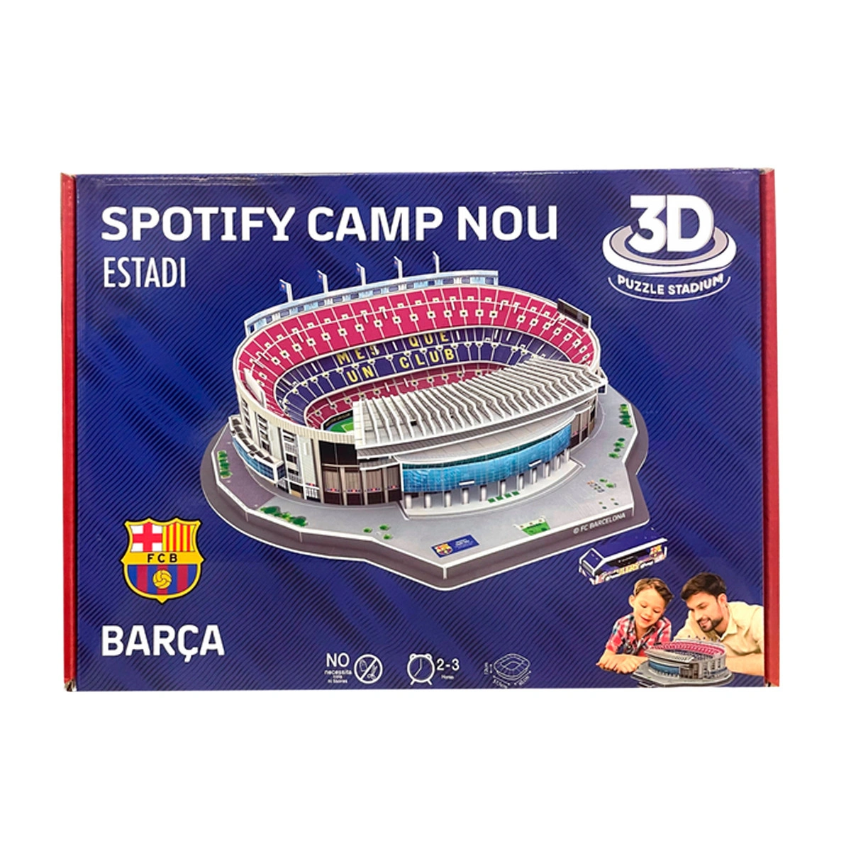 Puzzle Estadio 3D Spotify Camp Nou FC Barcelona