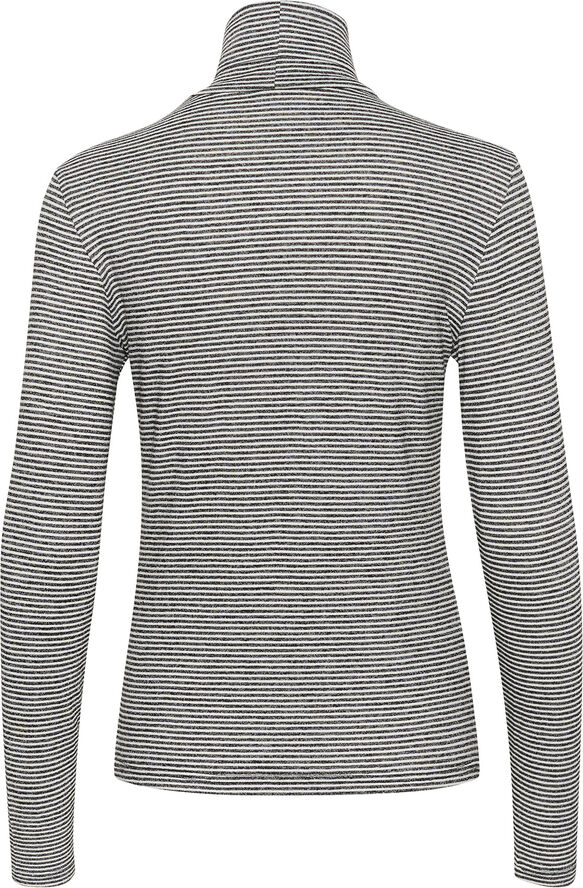Cream CRAmma LS Turtle T-Shirt Black/white stripe