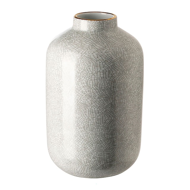Fink Vase ROY 21 cm grau