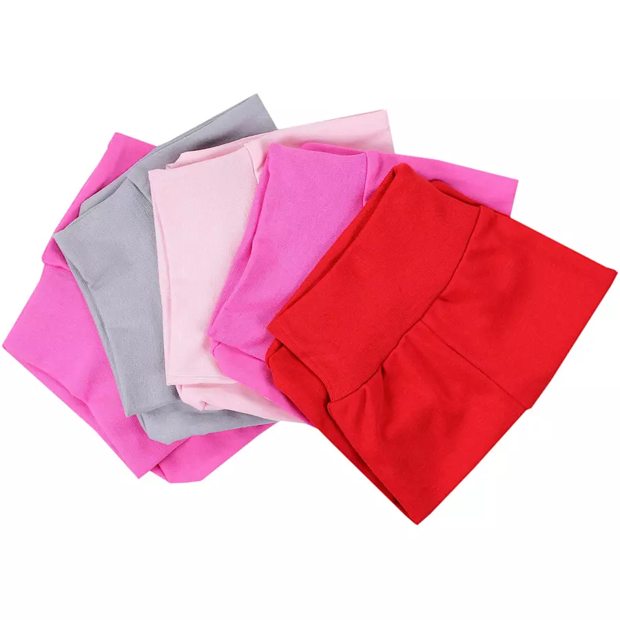 TupTam Baby Strampelhose mit Fuß 5er Pack pinkrosa