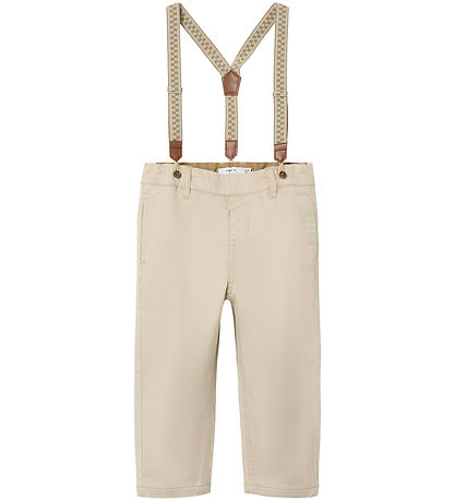 Name It Hosen m. Träger - NmmBen - Chino - Peyote