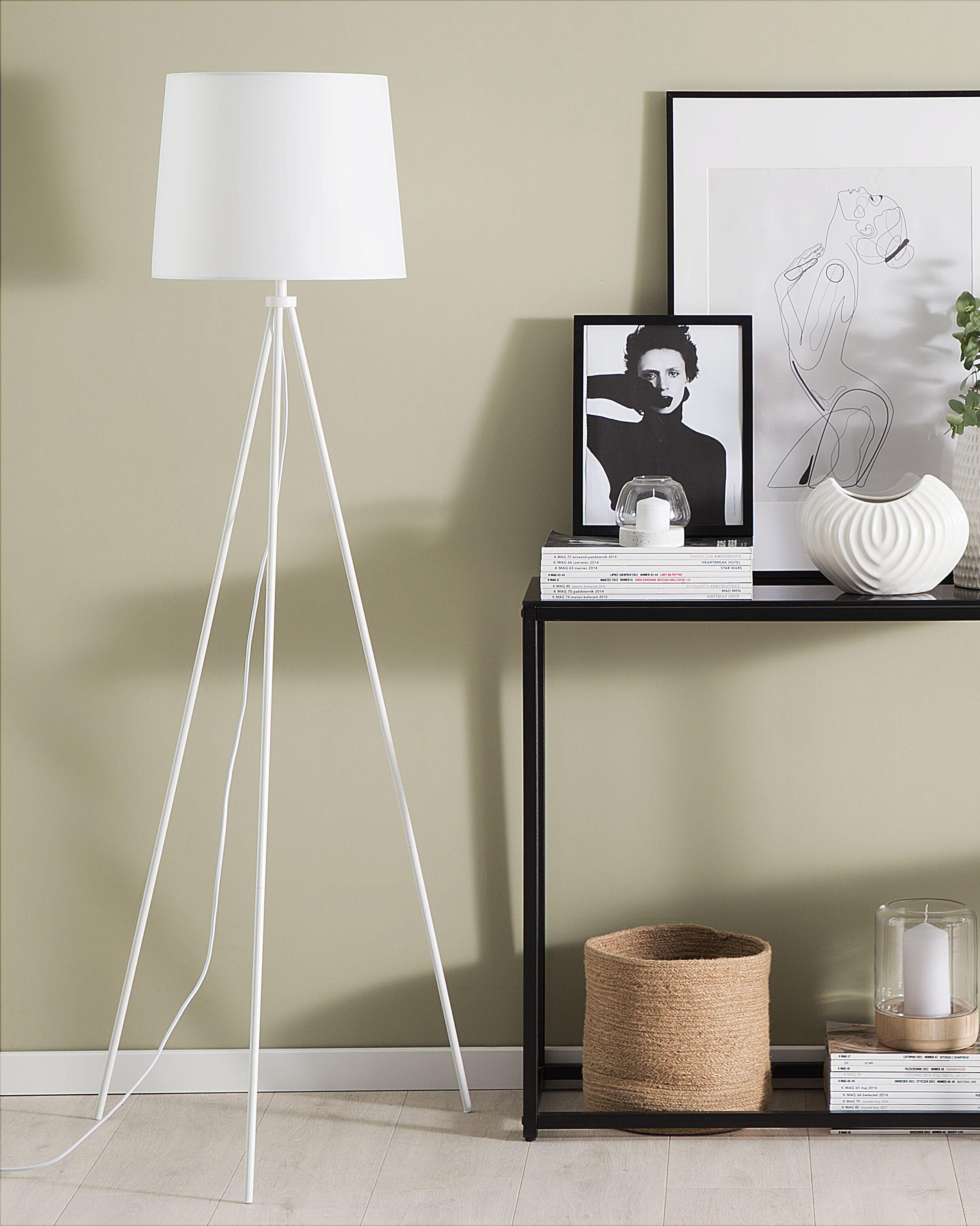 Staande lamp SAMBRA Metaal Wit