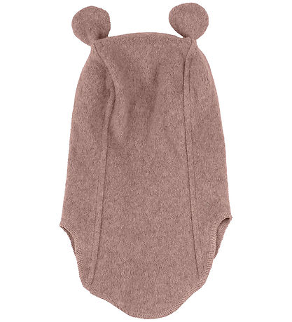 Mikk-Line Schlupfmütze - Fleece - 1-lagig - Burlwood Melange m.