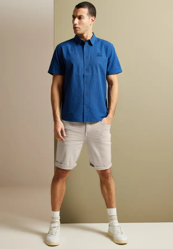 Regular Fit Jeansshorts - light sand beige washed