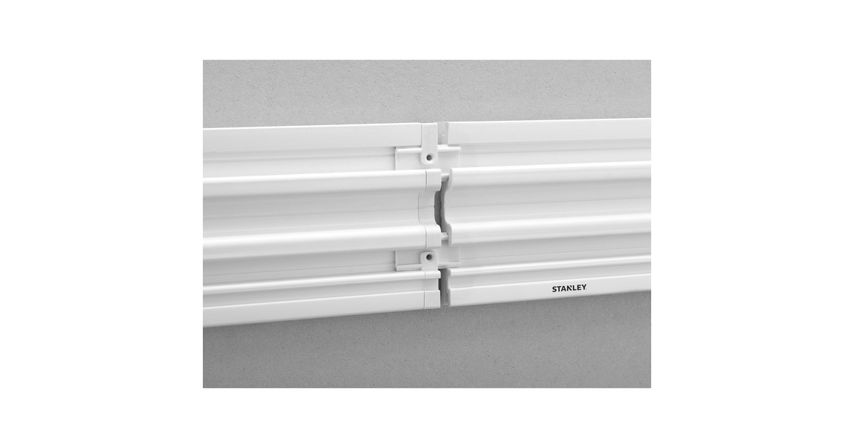 StanleyTrack Wall - Connector, 4 stuks koppeling