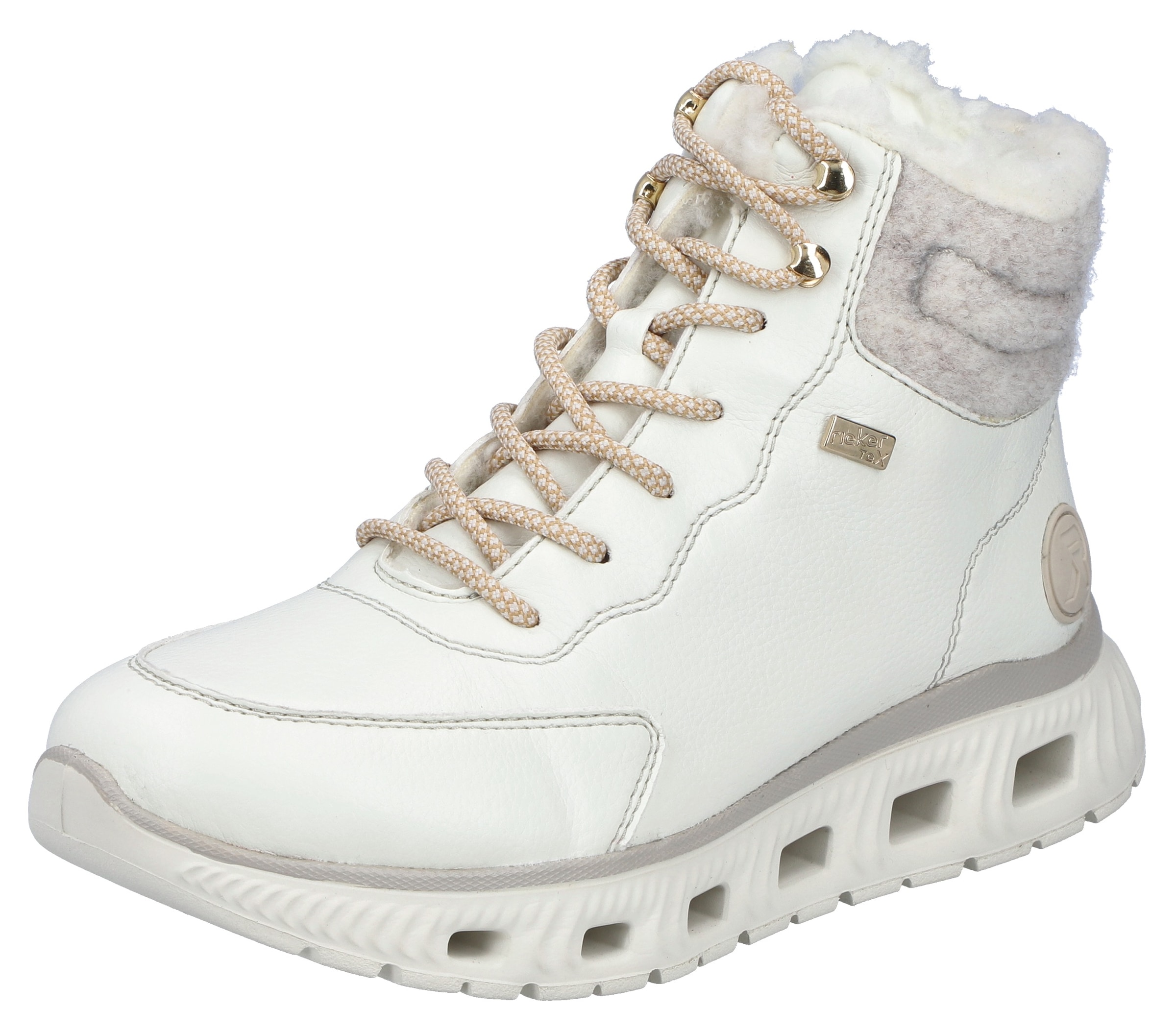 Rieker Winterboots  mit gepolsterte Textilinnensohle dank MemoSoft