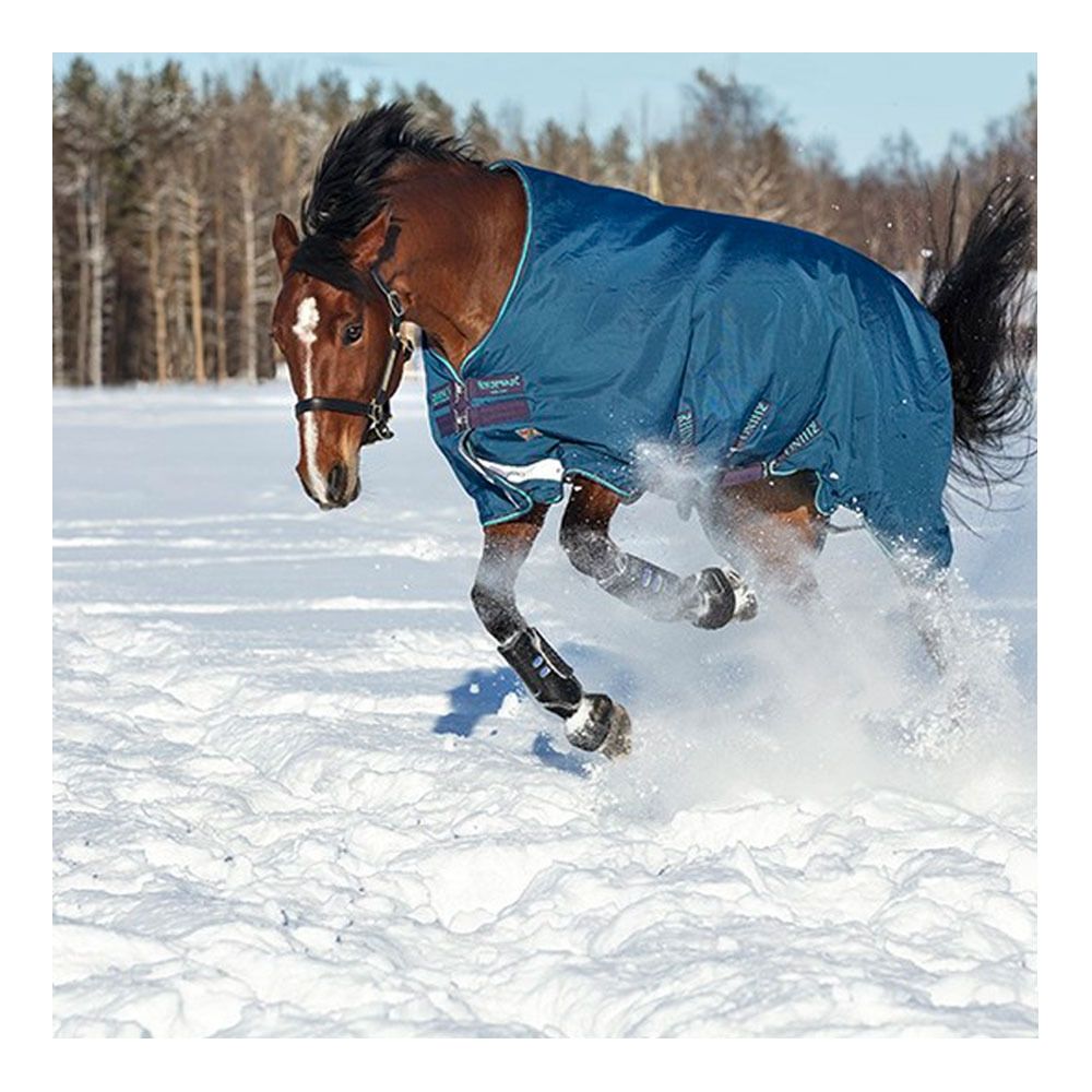 Horseware RHINO ORIGINAL VARI-LAYER 250G - Couverture de paddock navy/grey/aqua/grey