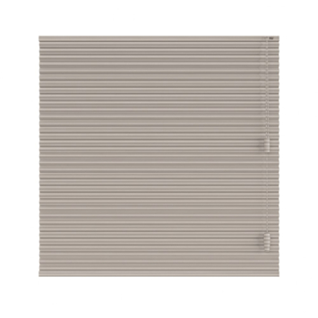 KARWEI dubbel plisségordijn gewoon raam 28668 taupe lichtdoorlatend op maat
