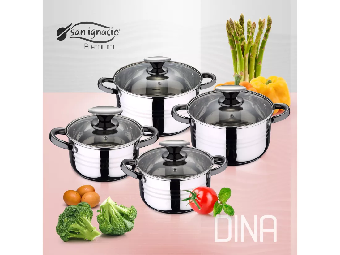 Set 8pc SIP + Set 3 poêles 16/20/24