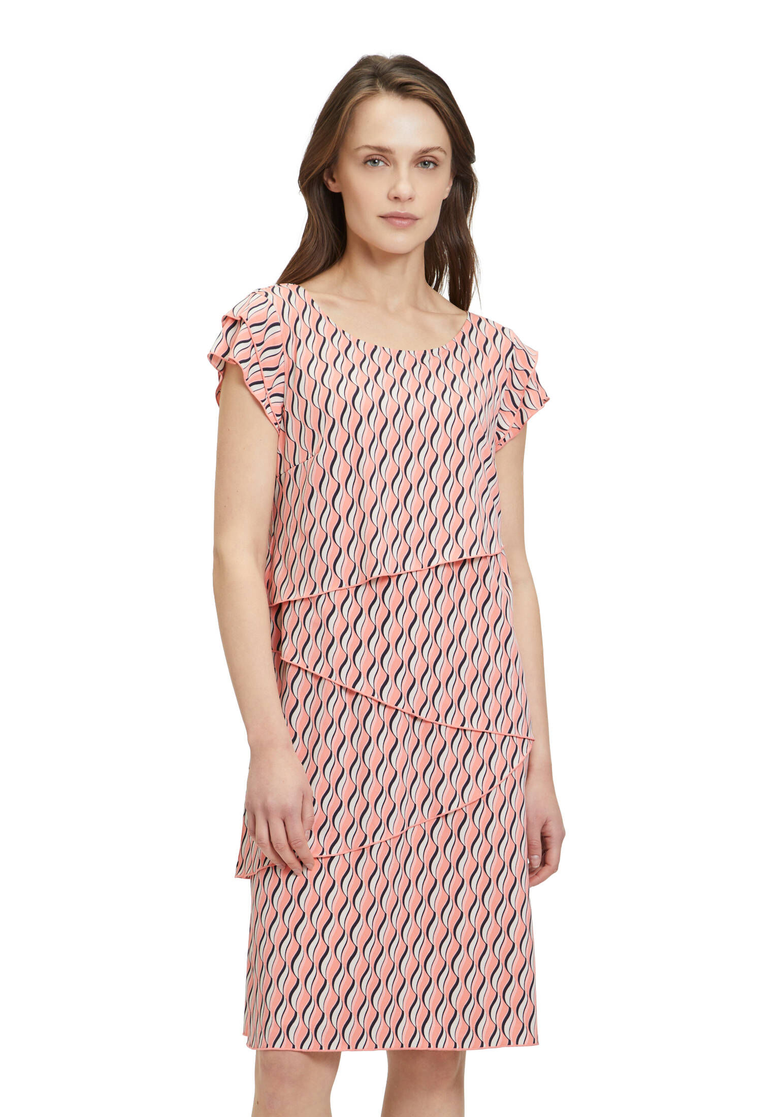 Betty Barclay| Damen Jerseykleid mit Stufen