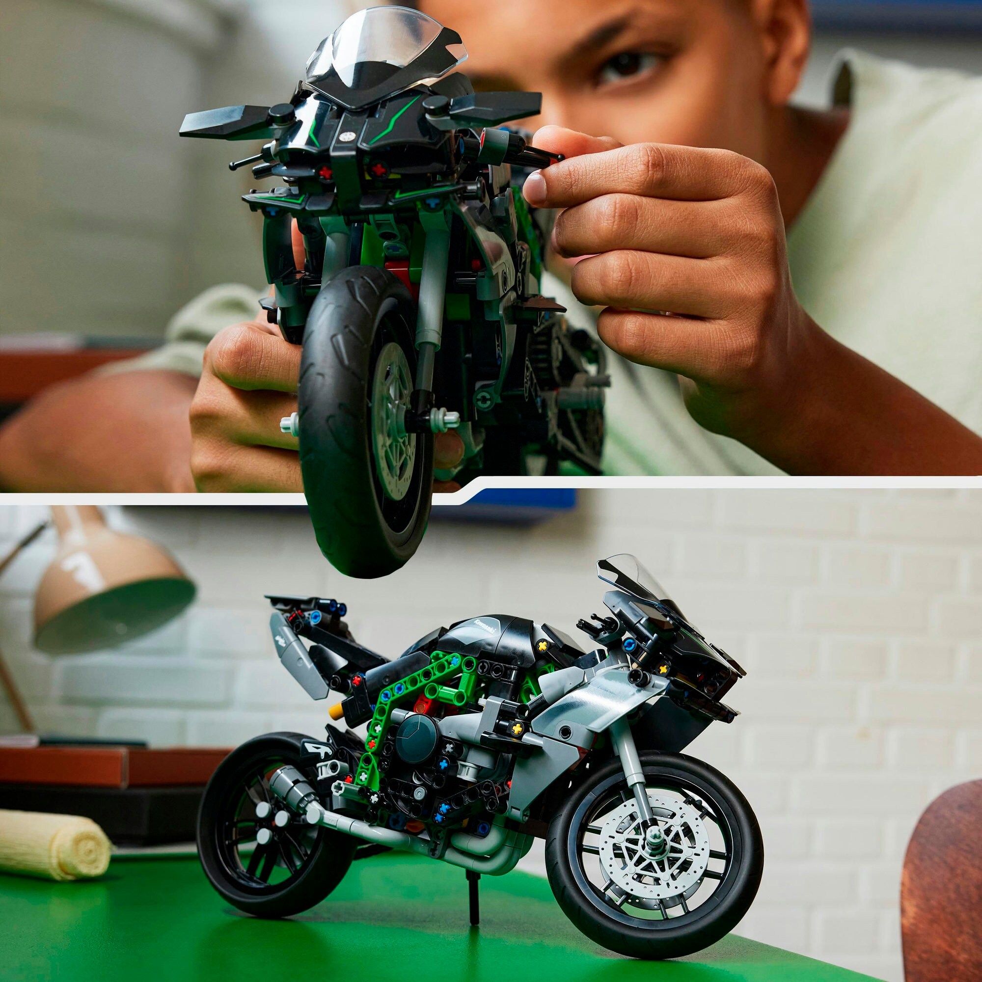 LEGO Konstruktionsspielzeug Technic Kawasaki Ninja H2R Motorrad