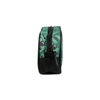 Trousse rectangulaire Minecraft - 1 compartiment - vert - Bagtrotter