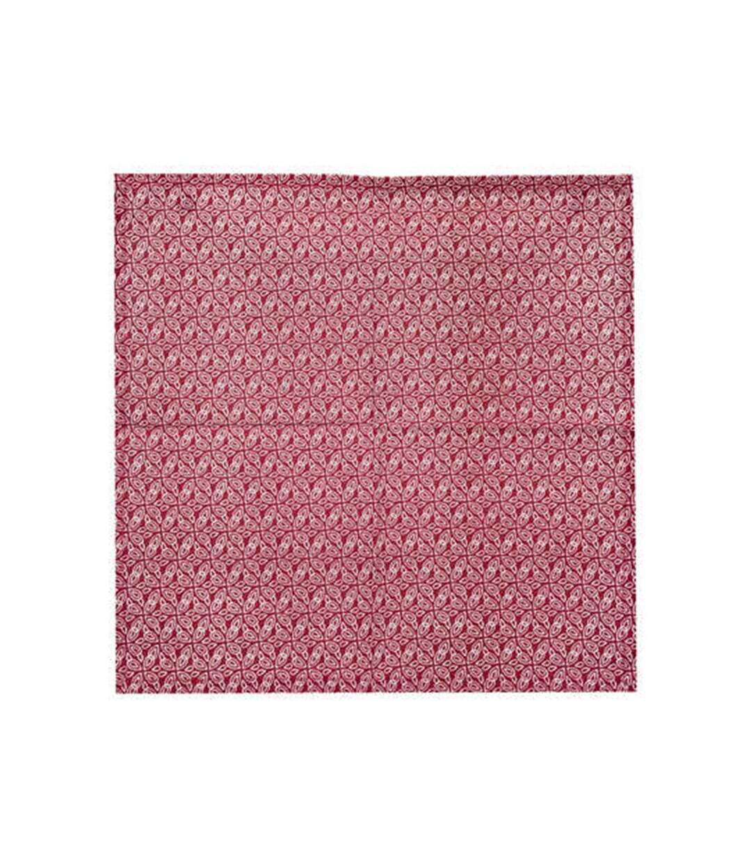 Lot de 4 Serviettes de Table Olia 40x40cm Rouge