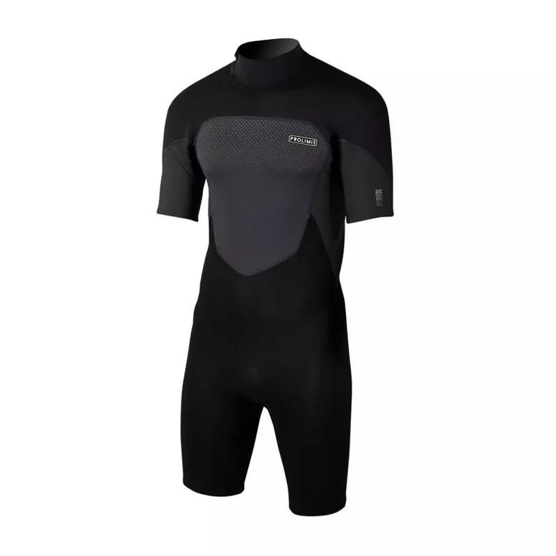 Combinaison shorty PROLIMIT Fusion Backzip 2/2 Q-lining FL Black