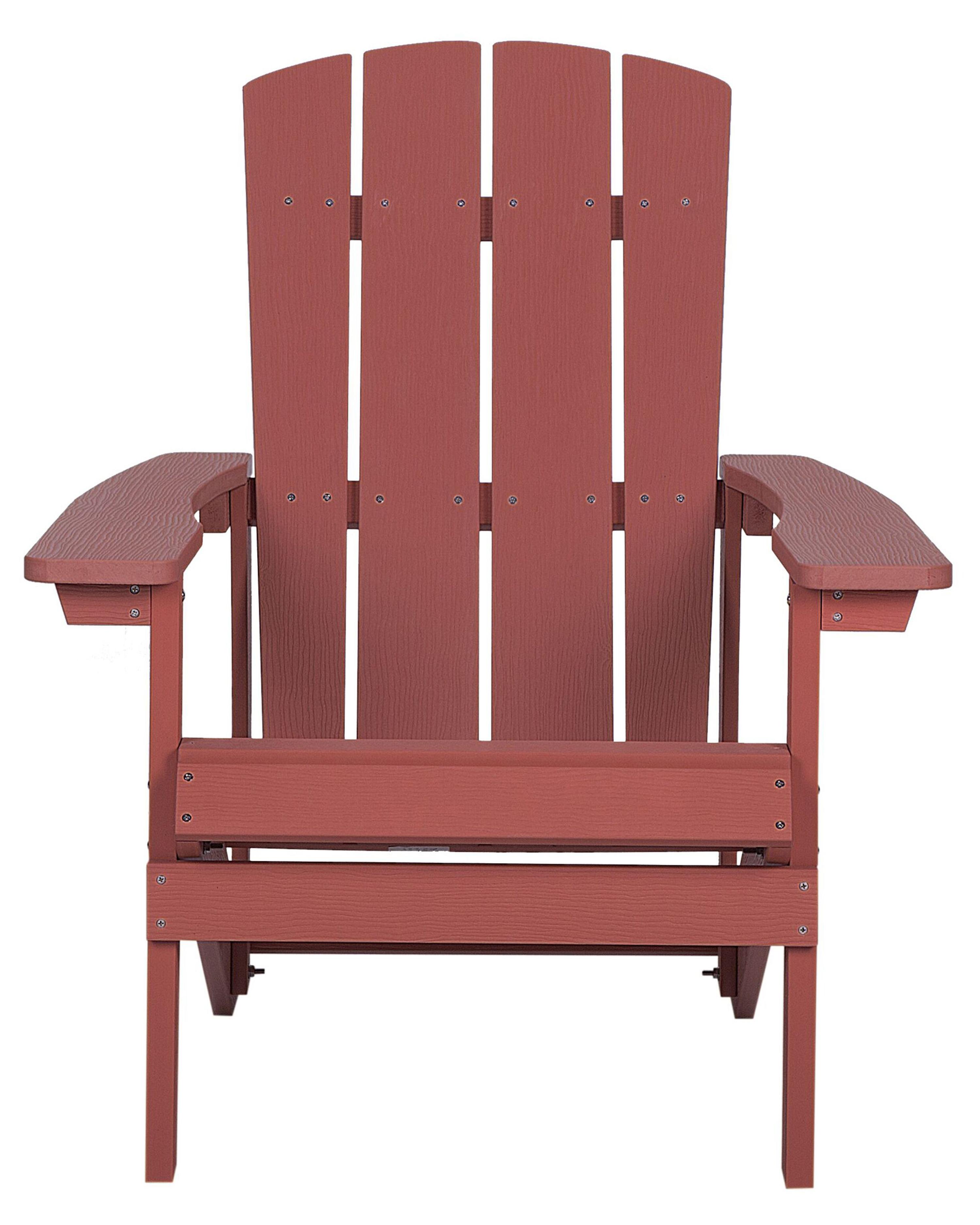 Tuinstoel ADIRONDACK Rood