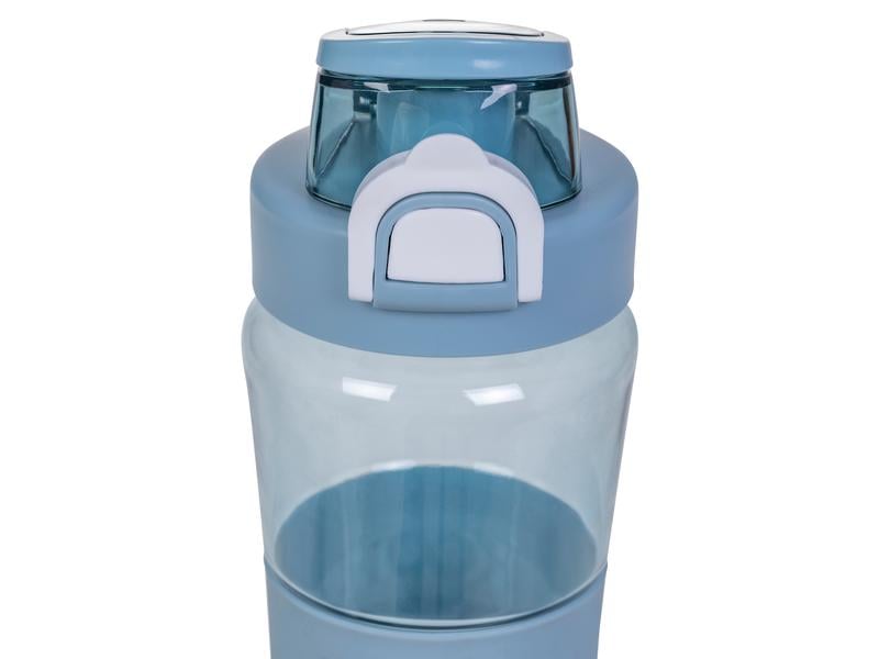 KOOR Trinkflasche Blu 650 ml Handliche Flasche aus Kunststoff für den täglichen Einsatz