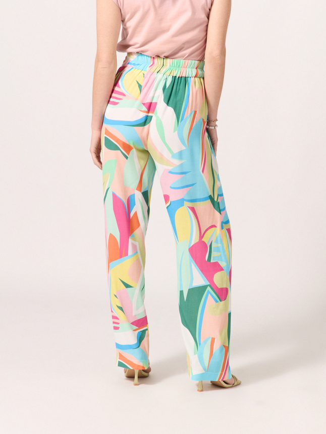 Pantalon ample imprimé