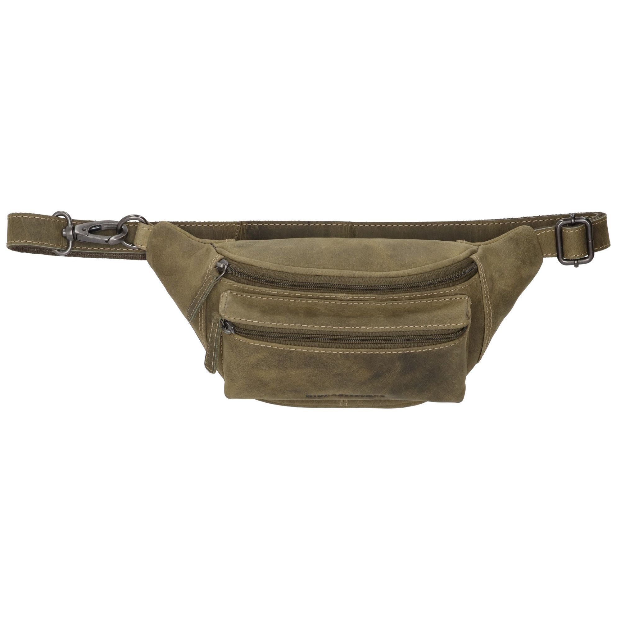 Hide & Stitches Idaho Heuptas Olijfgroen