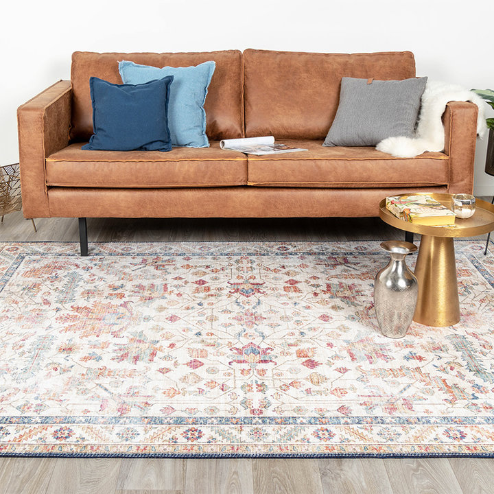 Vintage vloerkleed - Azara Persia Lichtblauw | Sfeervol
