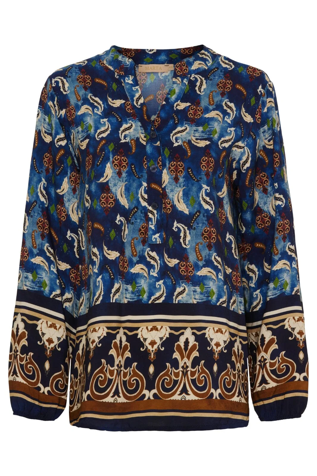 Marta Du Chateau Mdcchristelle Shirt 288 blue scuro