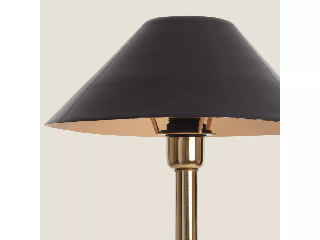 Lampadaire Métal Brijesh Noir