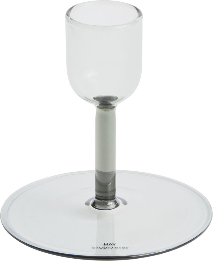 Hay Tiny Candleholder-Straight-Grey