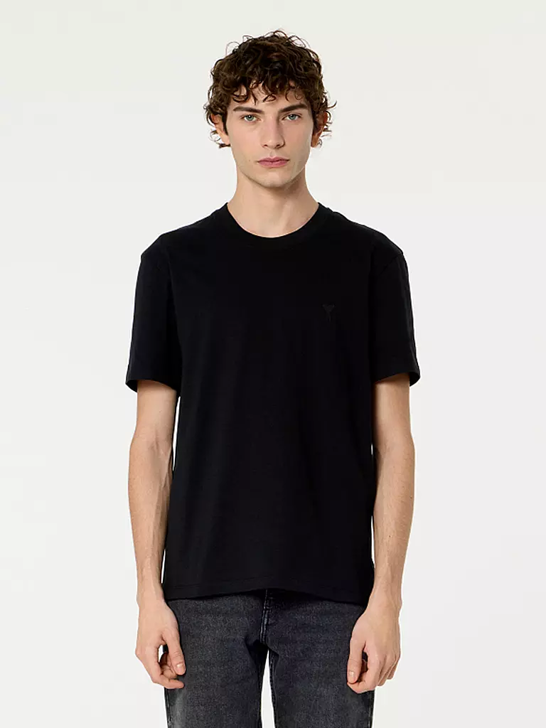 AMI PARIS T-Shirt schwarz
