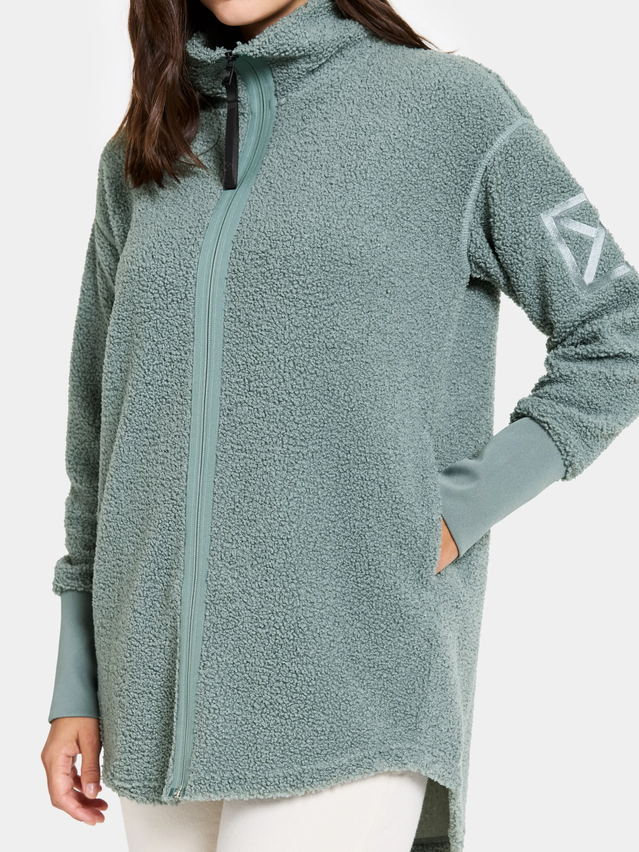 Didriksons Women's Sally Full Zip 2 Factory Blue