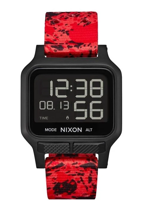 Nixon The Heat Black / Red A1320-008