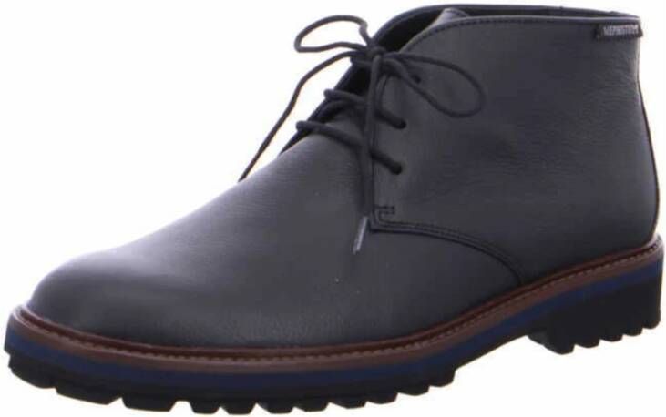 Mephisto BERTO Heren Enkellaars Zwart