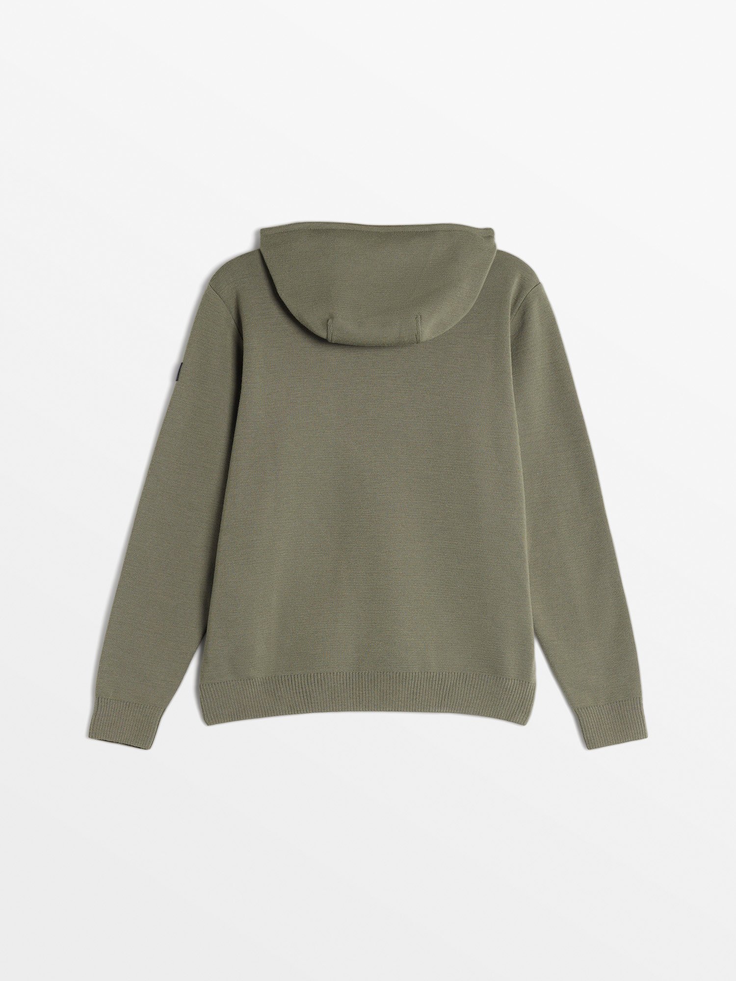 Sweat à Capuche Homme Kaki