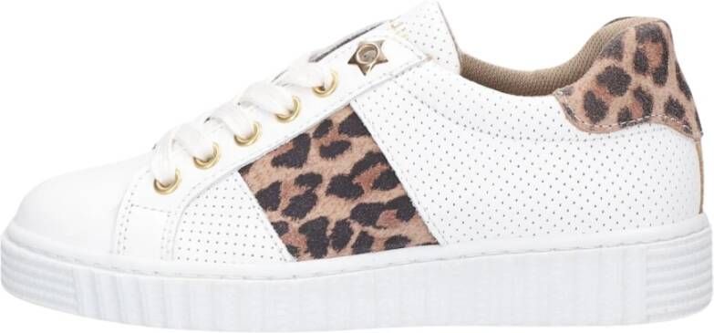 Bullboxer Aib006e5l Lage sneakers Leren Sneaker Wit