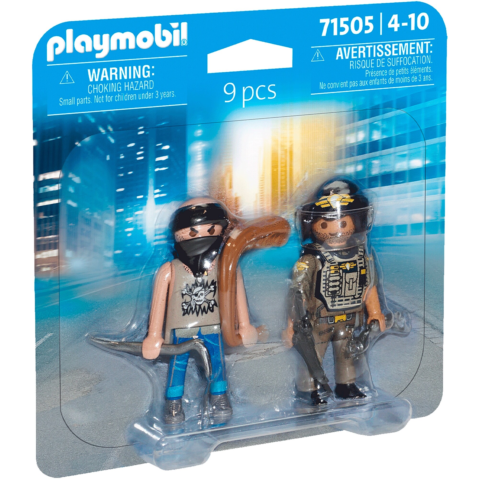 PLAYMOBIL Konstruktionsspielzeug DuoPack SWAT & Bandit