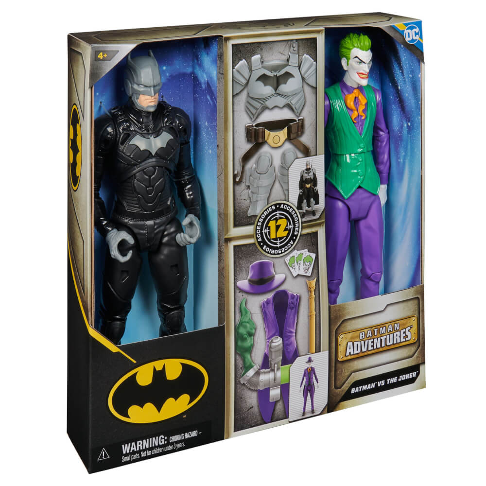 Batman - Battle Pack aus Batman & Joker mit Clip-On-Accessoires
