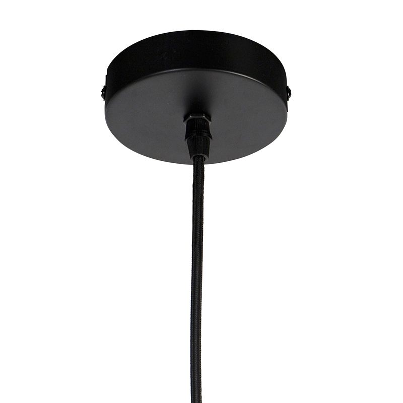 Design hanglamp zwart bol 45cm - Corda