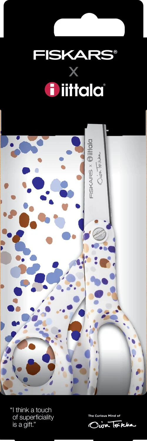 Fiskars  Fiskars X Iittala universalsaks, Helle blå - 21 cm.