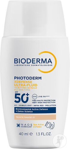 Bioderma Photoderm Xdefense 01 IP50+ Flacon 40ml