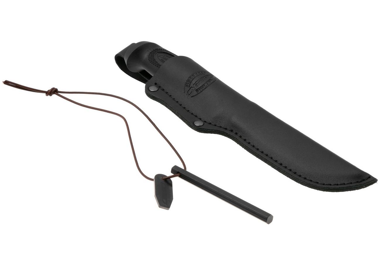 Marttiini Condor Trailblazer and Firestick 185019TC Martef Stainless, rubber, bushcraftmes met firesteel