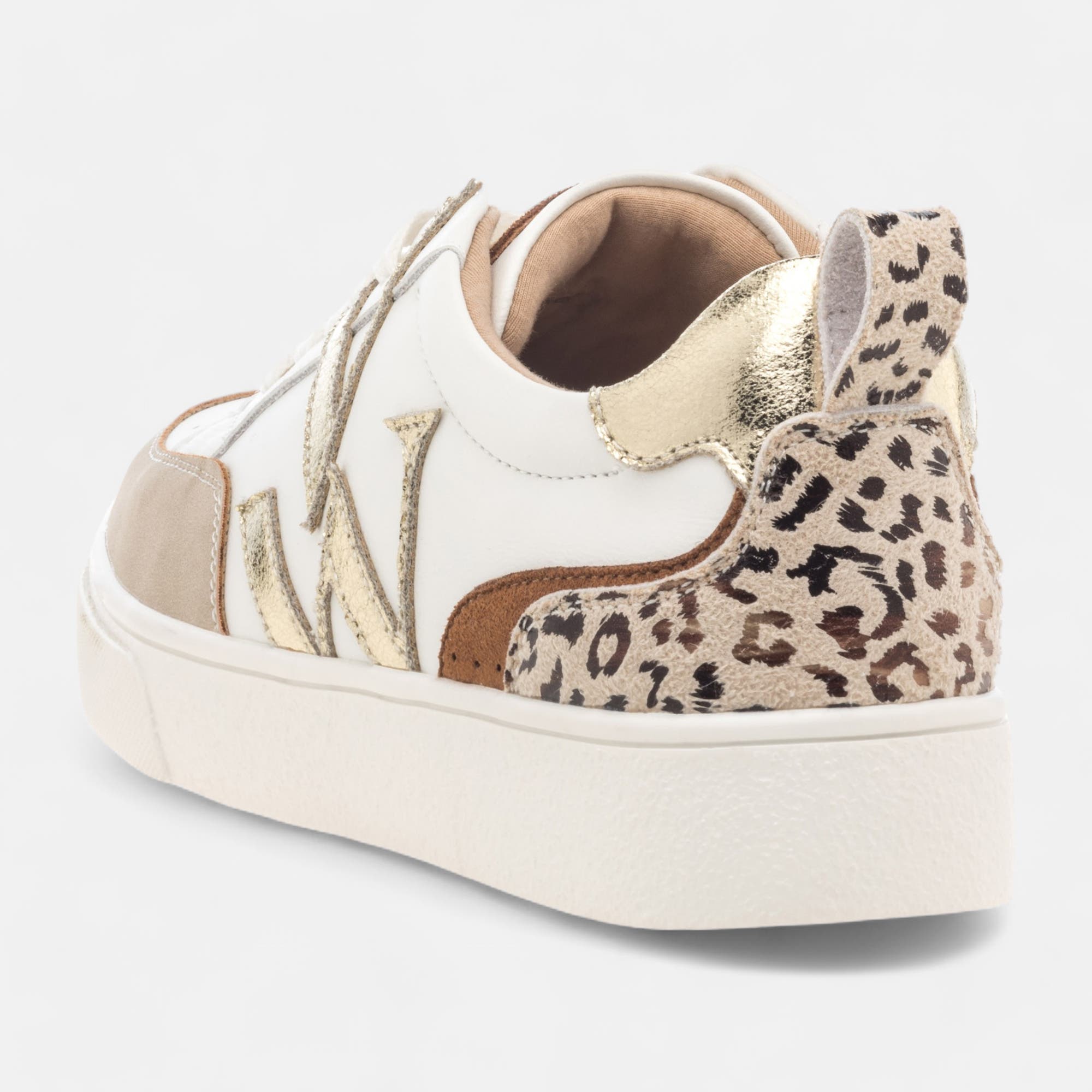 Baskets basses Femme or