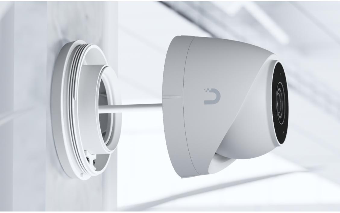 Netzwerkkamera UVC-G5-Turret-Ultra WeissRobuste und vielseitige Überwachungslösung für Innen- und Aussenbereiche