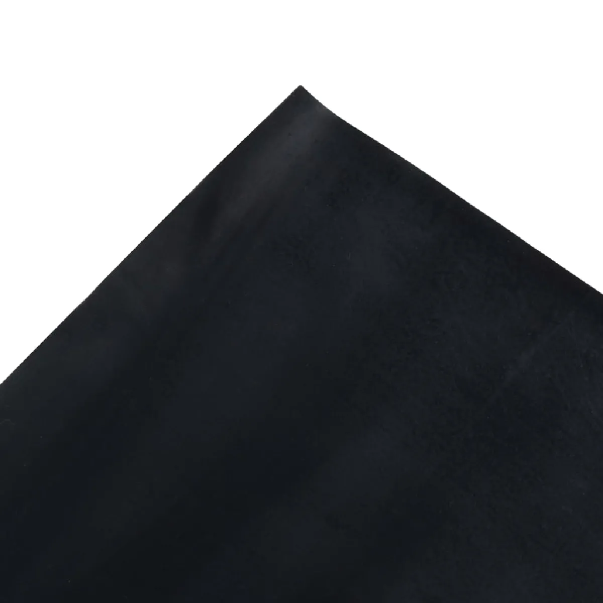 vidaXL Tapis en caoutchouc antidérapant - Noir