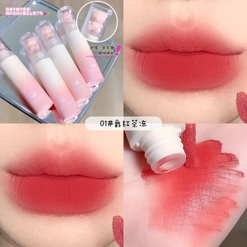 Gege Bear - Matte vloeibare lippenstift - #01-#03
