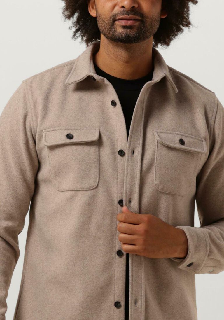 DSTREZZED beige dstrezzed overshirt ulrik overshirt