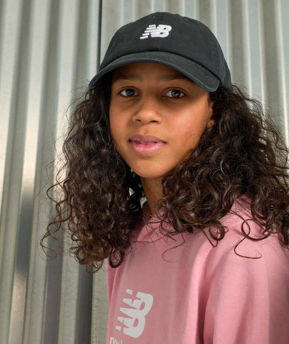 NEW BALANCECASQUETTE EN COTON NOIR