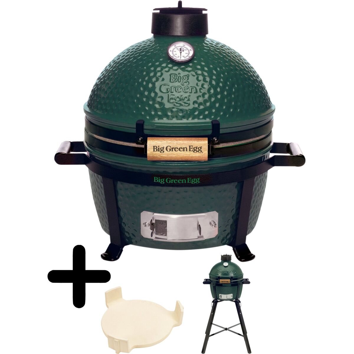 Kullgrill med convEGGtor bakestein og stativ, minimax