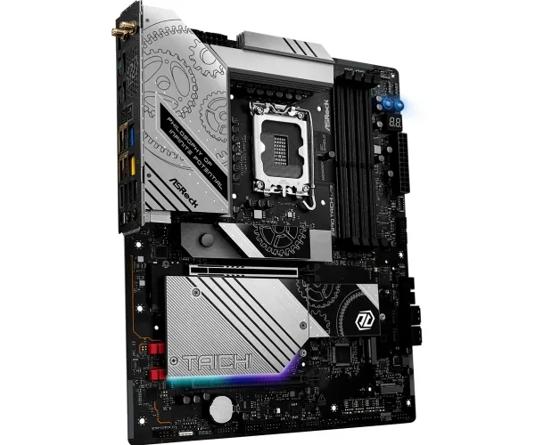 ASRock Z890 TAICHI LITE - Bundkort - ATX - LGA1851 sokkel - Z890 Chipset - USB4, USB-C 3.2 Gen 2x2, USB 3.2 Gen 1, USB 3.2 Gen 2 - 2.5 Gigabit LAN, 5 Gigabit Ethernet, Wi-Fi 7, Bluetooth - onboard grafik (CPU påkrævet) - HD Audio (5.1-kanal)