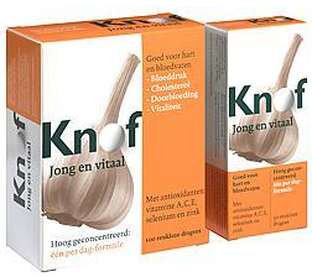 Knoflookdragees Anti Oxidanten 100ST